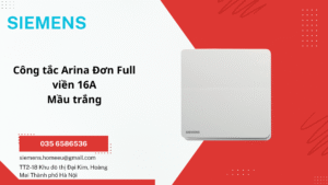 Công Tắc Bốn 1 Chiều Có Đèn LED Siemens Arina
